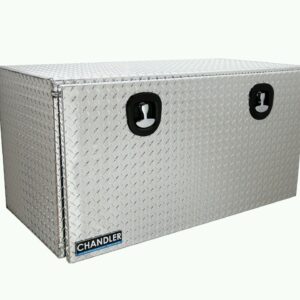 Chandler Aluminum Plated Double Latch Toolbox 24x24x48