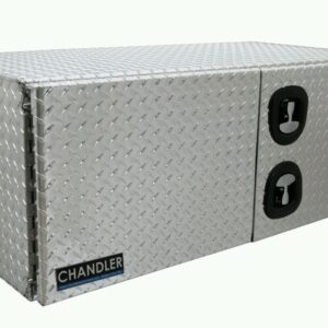 Chandler Aluminum Plated Barn Door Toolbox 18x24x48
