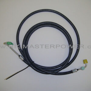 RIGMASTER A/C Line #6  Evaporator to Frame  HIGH PRESSURE 10 ft. Length  (Cat/Perkins LG200 & Kohler ALL)PART # LG9-404