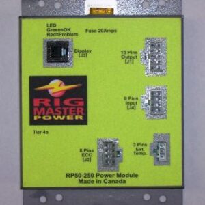 RIGMASTER Power Module - Version 3 PART # RP50-250 ECM Motherboard