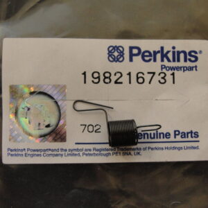 RIGMASTER Governor Spring *** Used with HB, C0.5, GG Family Engines ***  --- OLD P/N: 198217820 ---  (Cat/Perkins 14-6 to T4-6 & LG200 PART #198216731