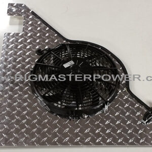 RIGMASTER Aluminum Side Panel *** LEFT SIDE with Electric Fan ***  (Kohler - LG200) PART # KL10-012K