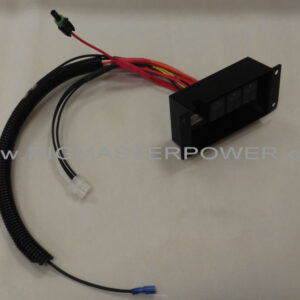 RIGMASTER Dual Blower Control Module with Harness Assembly (3-Relay)  (Cat/Perkins & Kohler WITHOUT HEAT) PART #KL7-023K - Image 1