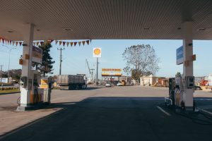 gas station